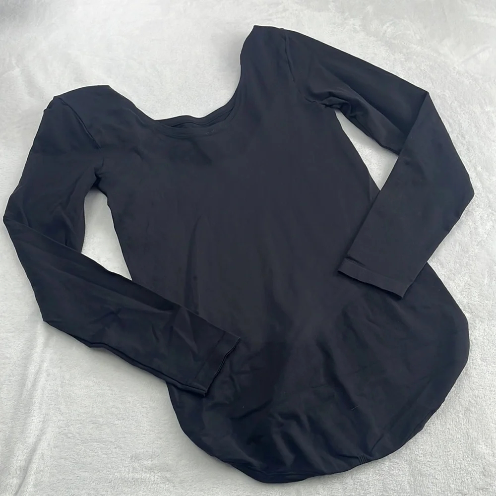 NEW Spanx S, M, L, XL The Base Bodysuit‎ Very Black, Long Sleeve